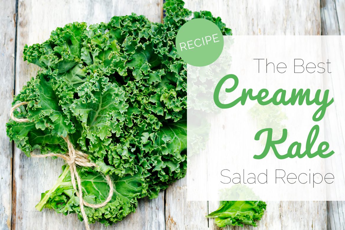 Who’s Kale – Best Creamy Kale Salad